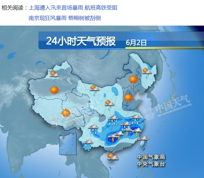 上海气象